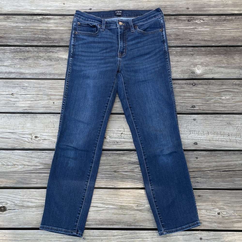 {J. Crew} High-Rise Vintage Straight Size 26 Jeans